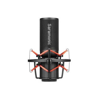 Saramonic upercardioid Large-Diaphragm Condenser Microphone with Shock Mount & Pop Filter